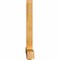 Ekena Millwork Eugene Rough Sawn Timber Gable Bracket, Western Red Cedar, 72"W x 36"H x 4"D x 4"F, 12/12 Pitch GBW072X36X0404EUG00RWR - alternate 5